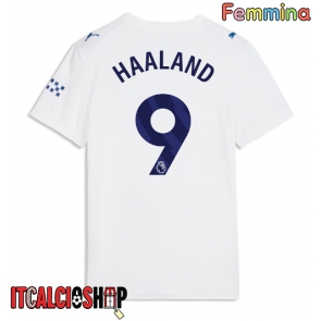 Manchester City Erling Haaland #9 Terza Maglia Femmina 2026-27 Manica Corta